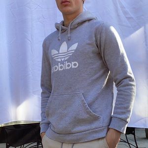 Adidas grey hoodie